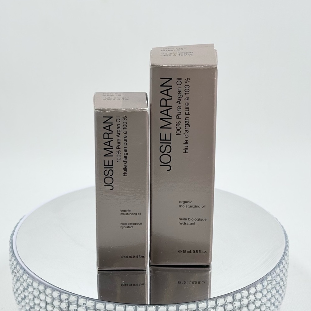 Josie Maran 100% Pure Argan Oil - Set of 2 .5 fl oz & .15 fl oz BNIB